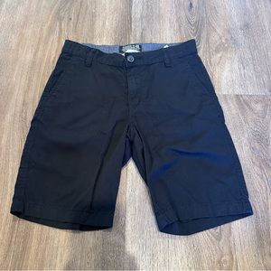 H&M boys black cargo shorts